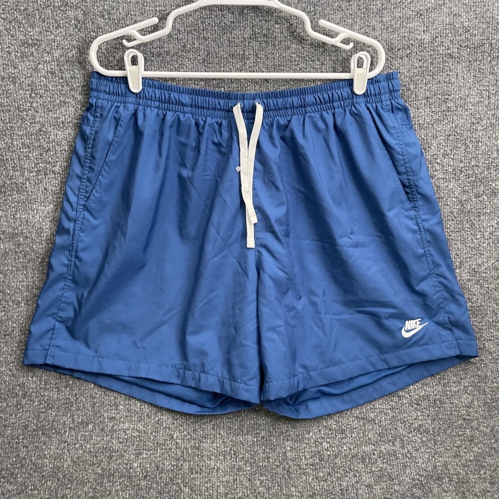 Nike Sport Essentials Woven Lined Flow Shorts Mens Sz 2XL Blue AR2382-407